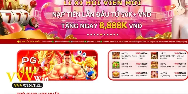 Giới Thiệu vvvwin 1 Giới thiệu VVVWIN - Tổng quan nhà cái