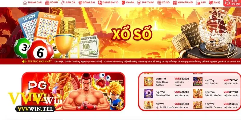 Giới Thiệu vvvwin 3 Giới thiệu VVVWIN với các trò chơi hấp dẫn
