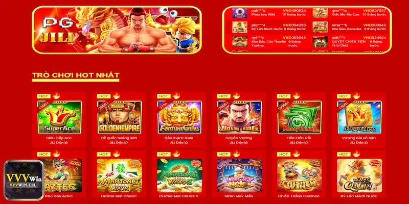 TRANG CHỦ 25 Tổng quan cổng game Vvvwin